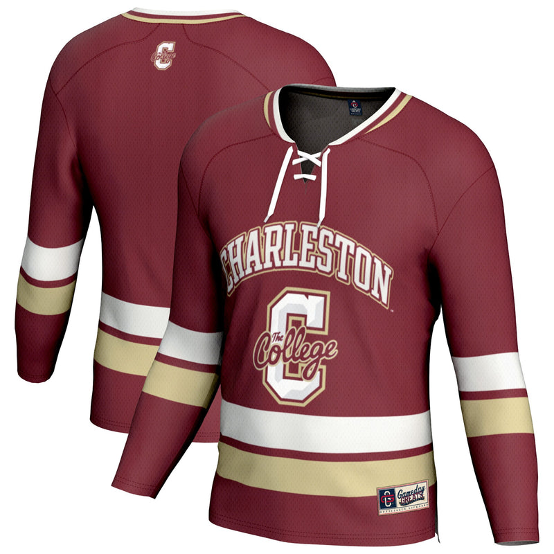Charleston Cougars GameDay Greats Spirit Hockey Jersey - Maroon