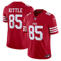 San Francisco 49ers George Kittle Nike Scarlet Vapor F.U.S.E. Limited Jersey