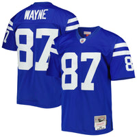 Indianapolis Colts Reggie Wayne Mitchell & Ness Royal Legacy Replica Jersey