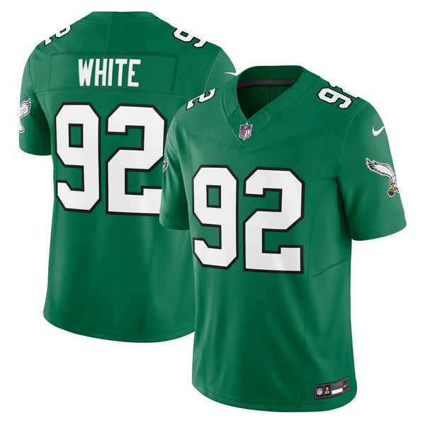 Philadelphia Eagles Reggie White Nike Kelly Green Alternate Vapor F.U.S.E. Limited Jersey
