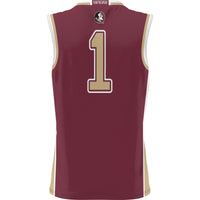 #1 Florida State Seminoles GameDay Greats Lightweight Basketball Jersey - Garnet