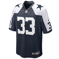 Dallas Cowboys Javonte Williams Nike Navy Alternate Game Jersey