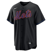 New York Mets Brandon Nimmo Nike Black Alternate Replica Jersey