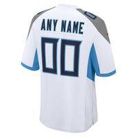 Tennessee Titans Nike White Custom Game Jersey