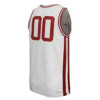 Nike #1 White Arkansas Razorbacks Replica Basketball Jersey
