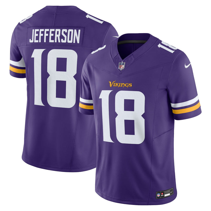 Minnesota Vikings Justin Jefferson Nike Purple Vapor F.U.S.E. Limited Jersey