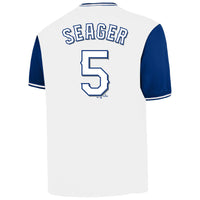 Texas Rangers Corey Seager Profile White Big & Tall Name & Number Jersey