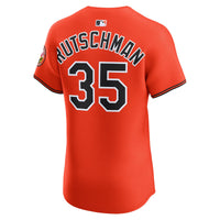 Baltimore Orioles Adley Rutschman Nike Orange Alternate 2 Elite Jersey