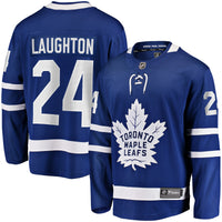Toronto Maple Leafs Scott Laughton Fanatics Blue Home Breakaway Jersey