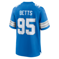 Detroit Lions Mathieu Betts Nike Blue Game Jersey