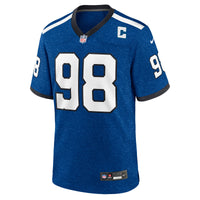 Indianapolis Colts Tony Siragusa Nike Blue Retired Player Alternate Game Jersey