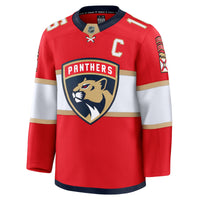 Florida Panthers Aleksander Barkov Fanatics Red Home Premium Jersey