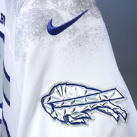 Buffalo Bills James Cook III Nike White 2025 Rivalries Collection Stitched Limited Jersey