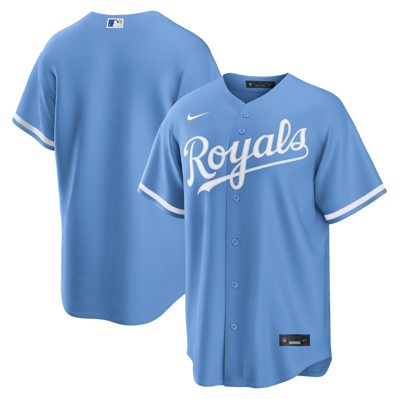 Kansas City Royals Nike Light Blue Alternate Replica Jersey