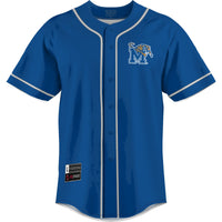 Memphis Tigers GameDay Greats Lightweight Baseball Jersey - Blue