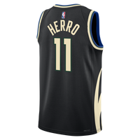 Milwaukee Bucks Jordan Brand Statement Edition Swingman Jersey - Hunter Green - Tyler Herro