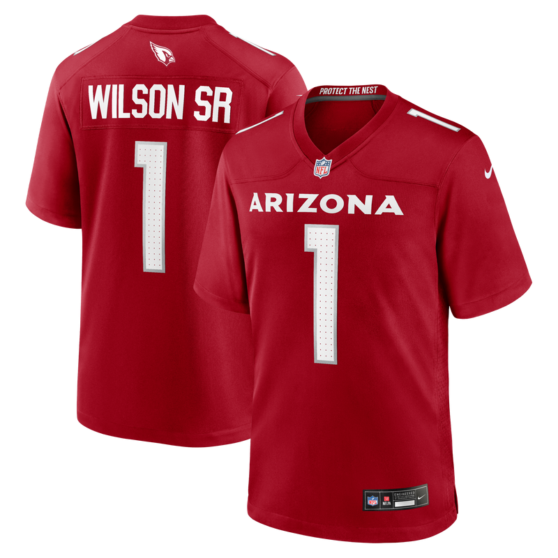 Arizona Cardinals Mack Wilson Nike Cardinal Team Game Jersey