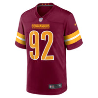 Washington Commanders Dorance Armstrong Nike Burgundy Game Jersey
