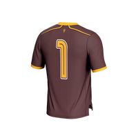Arizona State Sun Devils GameDay Greats Lightweight Lacrosse Fashion Jersey - Maroon