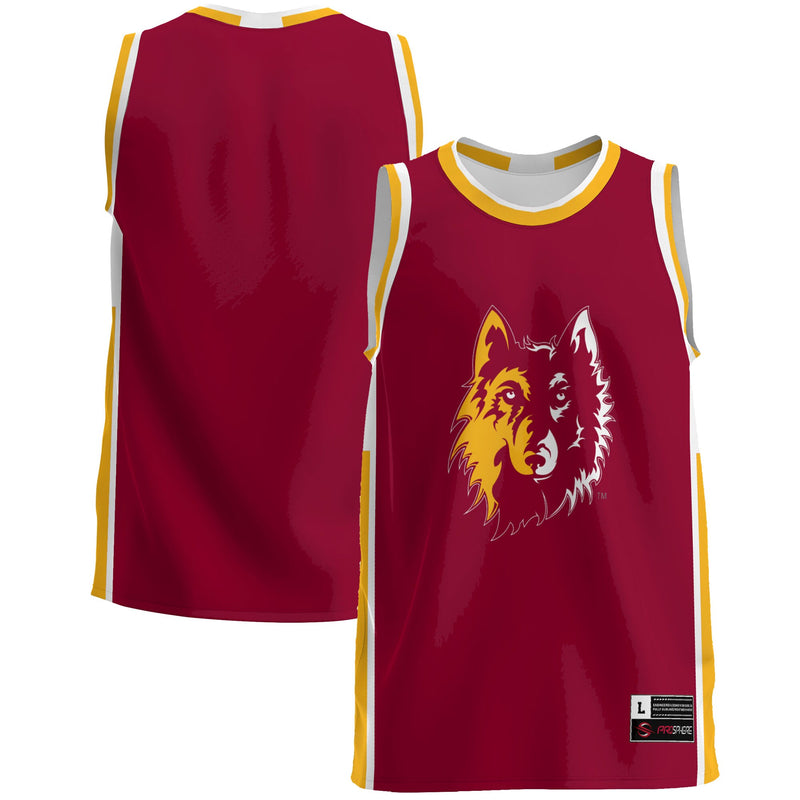 Northern State University Wolves GameDay Greats Lightweight Basketball Jersey - Maroon