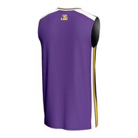 LSU Tigers GameDay Greats Spirit Basketball Jersey - Purple
