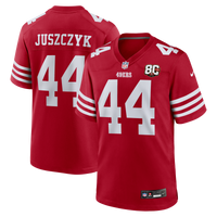San Francisco 49ers Kyle Juszczyk Nike Scarlet 80th Anniversary Game Jersey