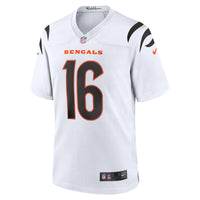 Cincinnati Bengals Joe Flacco Nike White Game Jersey