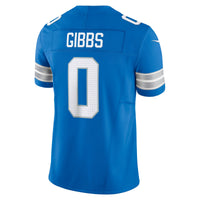 Detroit Lions Jahmyr Gibbs Nike Blue Vapor F.U.S.E. Limited Jersey