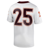 #25 Virginia Tech Hokies Nike Untouchable Football Jersey – White