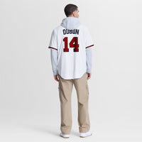Atlanta Braves Mauricio Dubón Nike White Home Replica Jersey