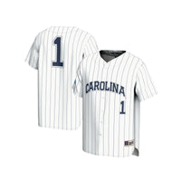 #1 North Carolina Tar Heels GameDay Greats Lightweight Baseball Fashion Jersey - White