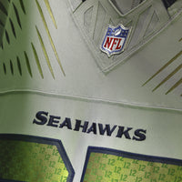 Seattle Seahawks Kenneth Walker III Nike Wolf Gray 2025 Rivalries Collection Stitched Limited Jersey