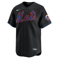 New York Mets Nike Black Alternate Limited Jersey