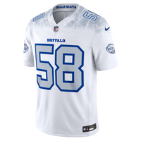 Buffalo Bills Matt Milano Nike White 2025 Rivalries Collection Stitched Limited Jersey