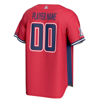 Arizona Wildcats GameDay Greats NIL Pick-A-Player Lightweight Baseball Jersey - Red