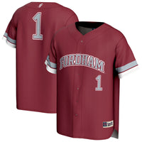 Fordham Rams GameDay Greats Lightweight Collegiate Baseball Fashion Jersey - Maroon