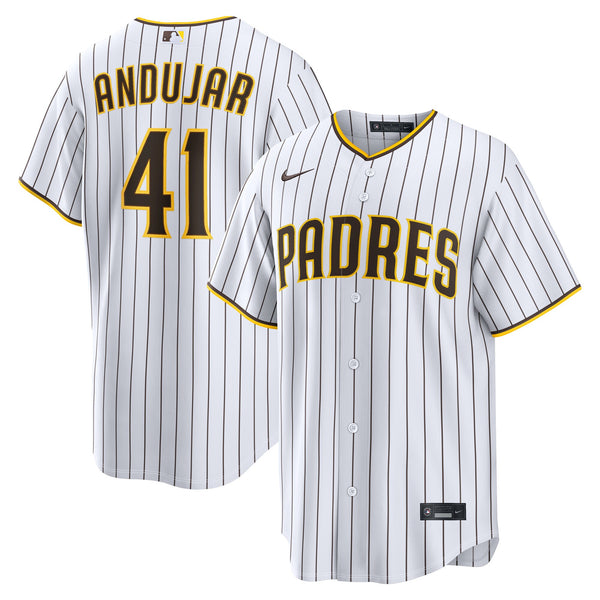 San Diego Padres Miguel Andujar Nike White Home Replica Jersey