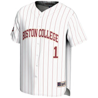 #1 Boston College Eagles GameDay Greats Lightweight Baseball Fashion Jersey - White