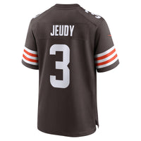 Cleveland Browns Jerry Jeudy Nike Brown Game Jersey