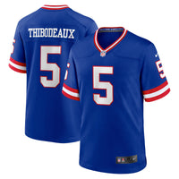 New York Giants Kayvon Thibodeaux Nike Royal Classic Player Game Jersey