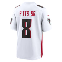 Atlanta Falcons Kyle Pitts Sr. Nike White White Game Jersey