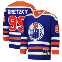 Edmonton Oilers Wayne Gretzky Royal 1979-80 Power Play Jersey