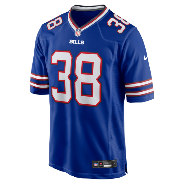 Buffalo Bills Tre Norwood Nike Royal Team Game Jersey