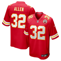 Kansas City Chiefs Marcus Allen Nike Red Game Retired Player Jersey