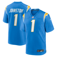 Los Angeles Chargers Quentin Johnston Nike Powder Blue Game Player Jersey