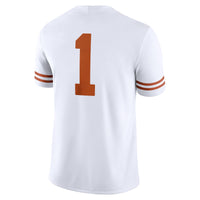 #1 Texas Longhorns Nike Game Jersey - White