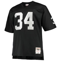 Las Vegas Raiders Bo Jackson Mitchell & Ness Black Big & Tall 1988 Retired Player Replica Jersey