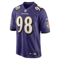 Baltimore Ravens Tony Siragusa Nike Purple Game Retired Player Jersey