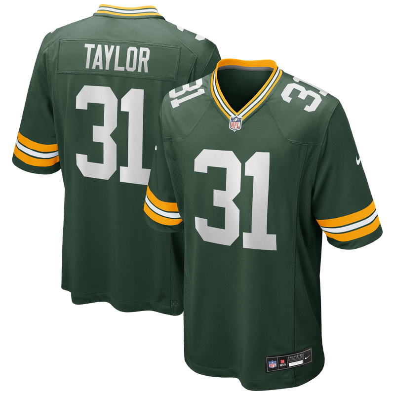 Green Bay Packers Jim Taylor Nike Green Game Retired Player Jersey