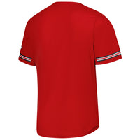 Louisville Cardinals adidas Reversible Retro Full-Button Baseball Jersey - Red